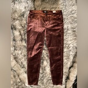 PAIGE Verdugo  ultra skinny pants  brown color